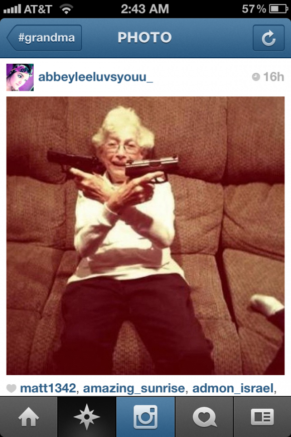 Grandma + Instagram* = AWESOME!
