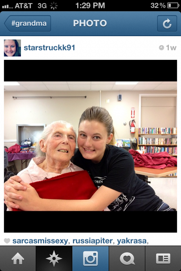 Grandma + Instagram = AWESOME!