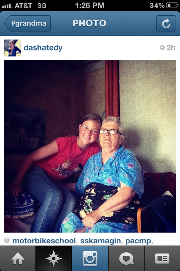 Grandma + Instagram* = AWESOME!