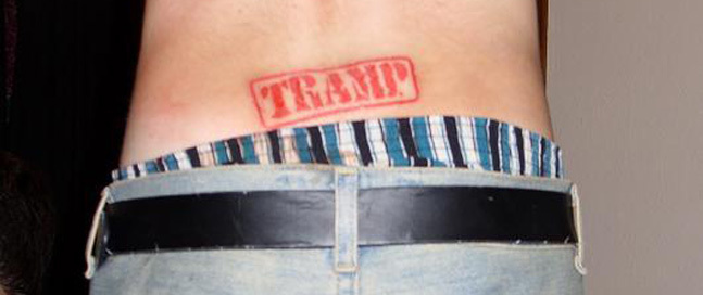 Tramp Stamp Fail!