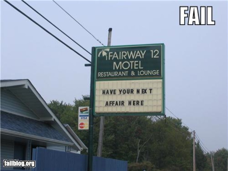 Best Hotel Sign Fails!