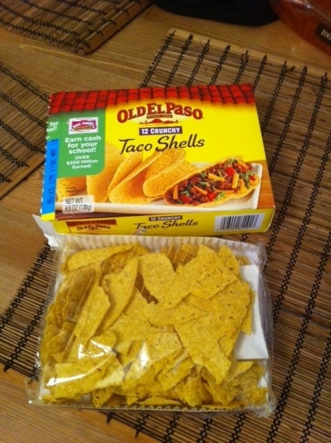 Be happy that these are not your taco shells.