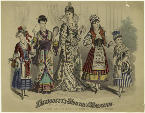 Risque Victorian Era Costumes. 