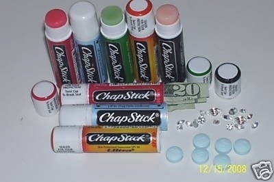 Use empty chapstick tubes to keep valuables