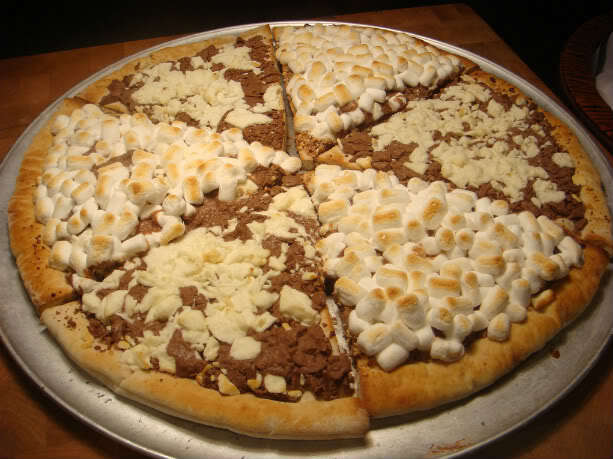 The Chocolate and Marshmallow Pizza