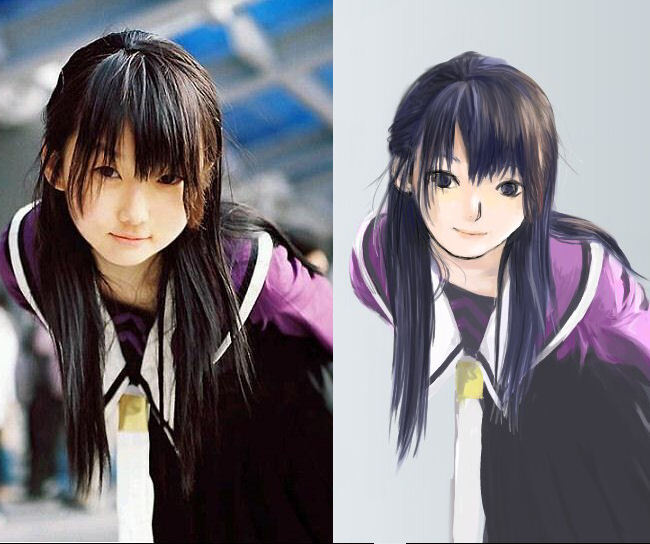 Real Life Anime Characters