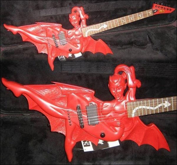 Weirdest guitars ever built