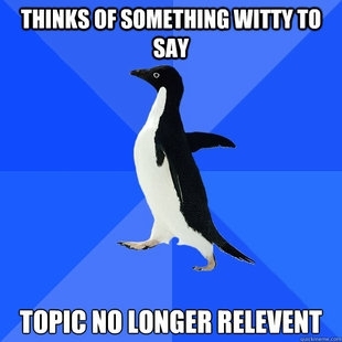 Socially Awkward Penguin 
