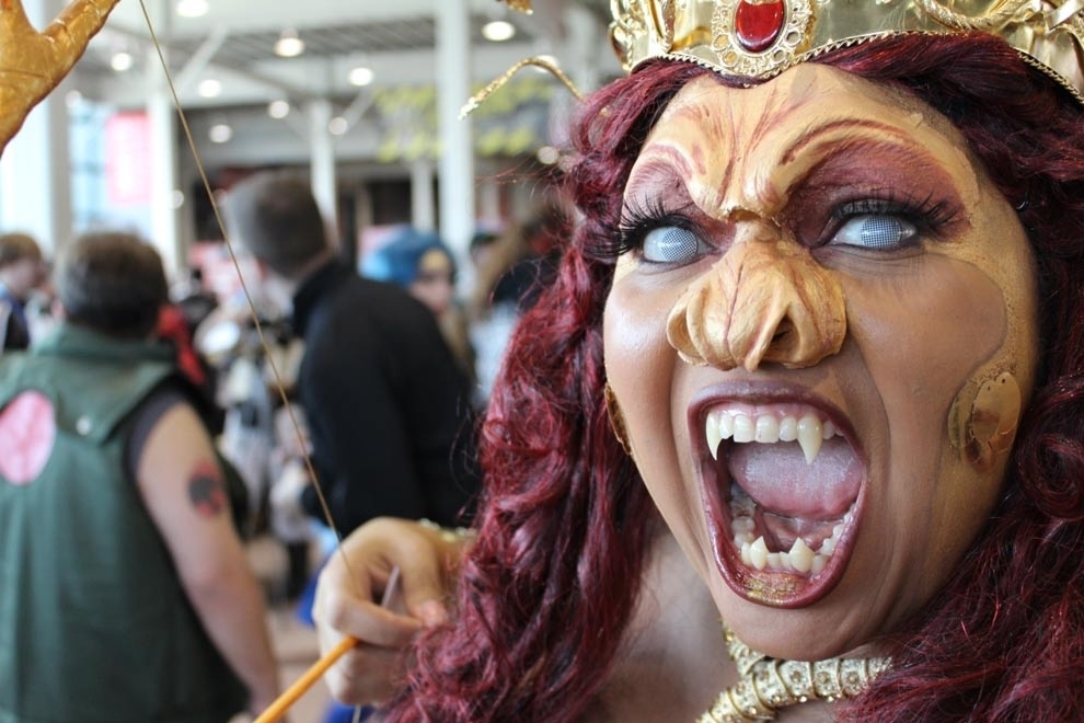The Craziest Eyes At New York Comic Con