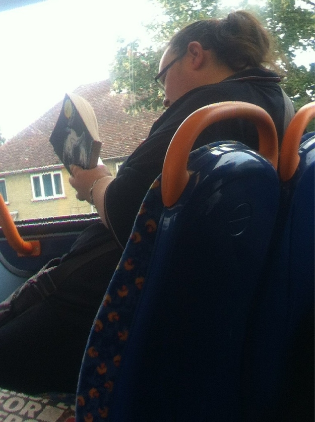 People Caught Reading "Fifty Shades Of Grey" In Public