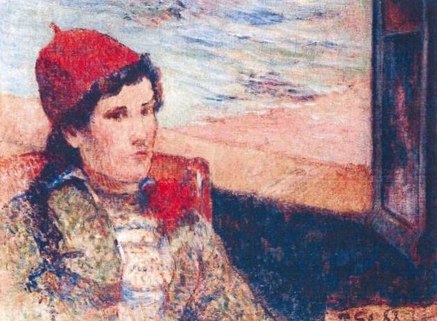 Paul Gauguin's "Girl in Front of Open Window" (1898)
