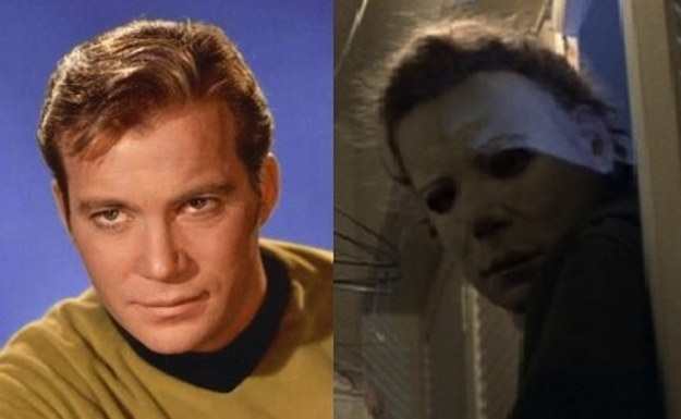 The mask in 'Halloween' is actually William Shatner's face.