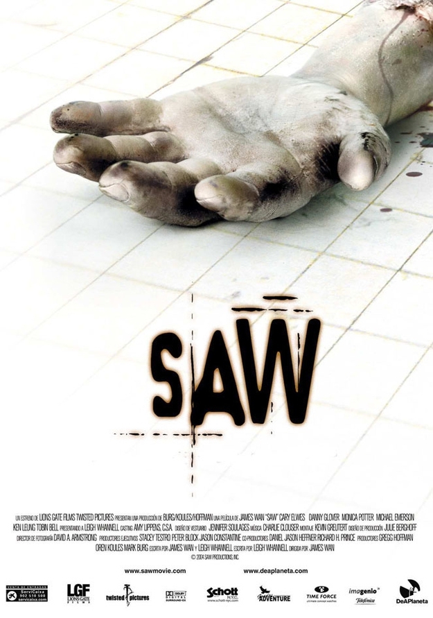 'Saw' was filmed in only 18 days.