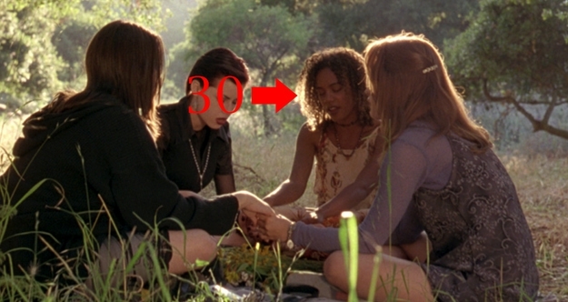 Rachel True was almost 30 in 'The Craft.' She played a high schooler.