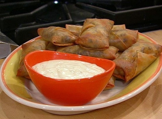 Cheese Steak Egg Rolls