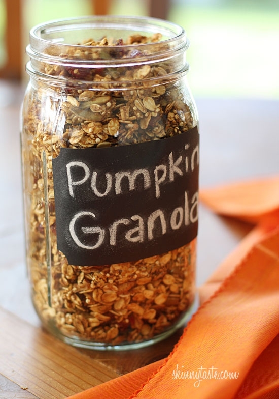 Tossing some pumpkin seeds in with granola sounds delicious! 