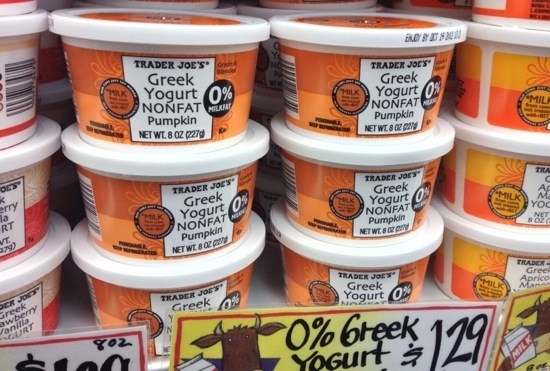 Pumpkin Greek Yogurt