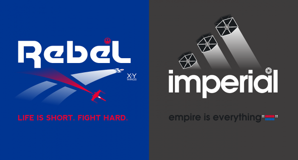 If Star Wars made Corporate Logos. 