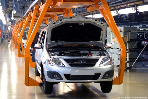 How Cars are Made in AutoVAZ in Russia 