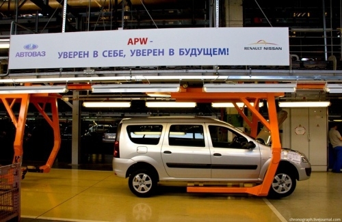 How Cars are Made in AutoVAZ in Russia 