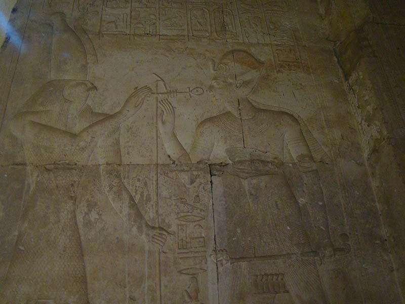 Weird Carvings In The Temple Of Seti 