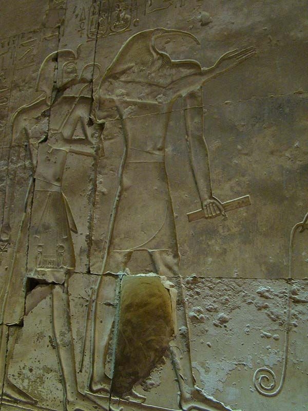 Weird Carvings In The Temple Of Seti 