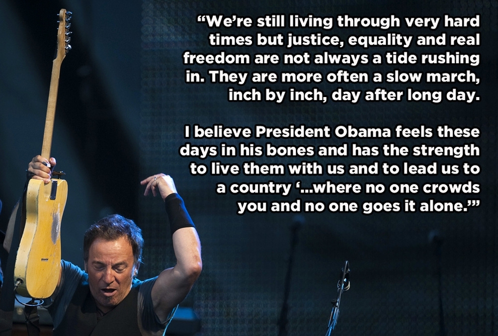 Springsteen for Obama!