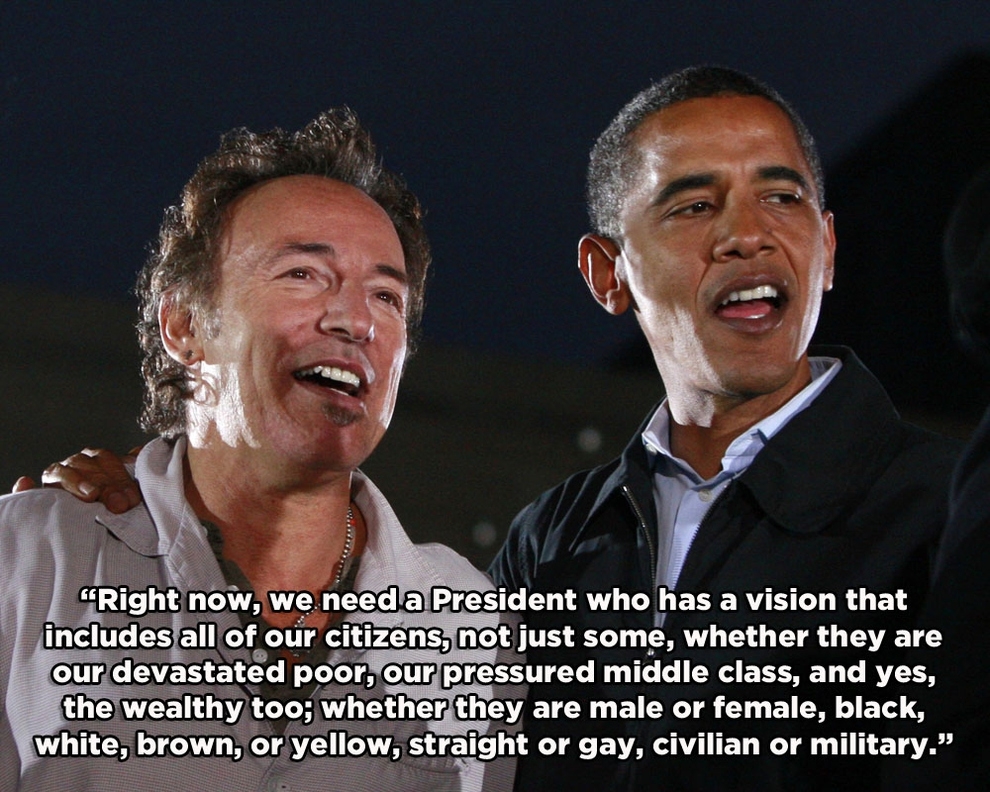 Springsteen for Obama!