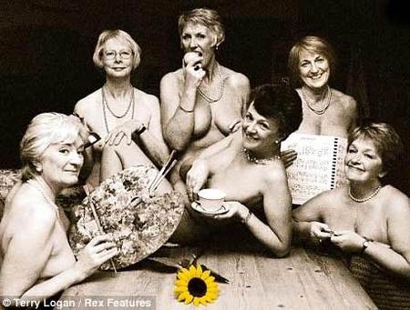 Grandmothers Pose Naked For Charity