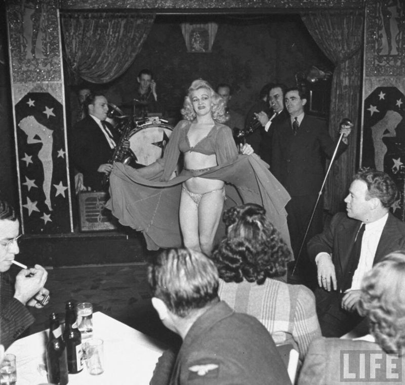 Strip Club in New Orleans in 1943