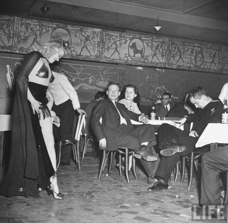 Strip Club in New Orleans in 1943