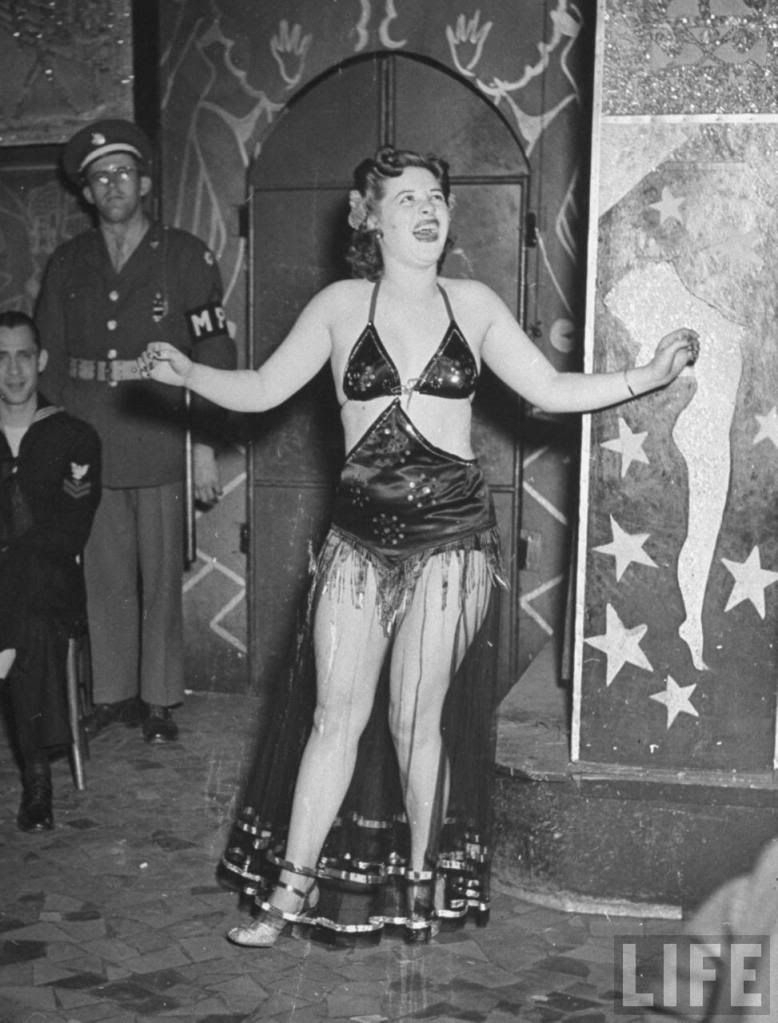 Strip Club in New Orleans in 1943