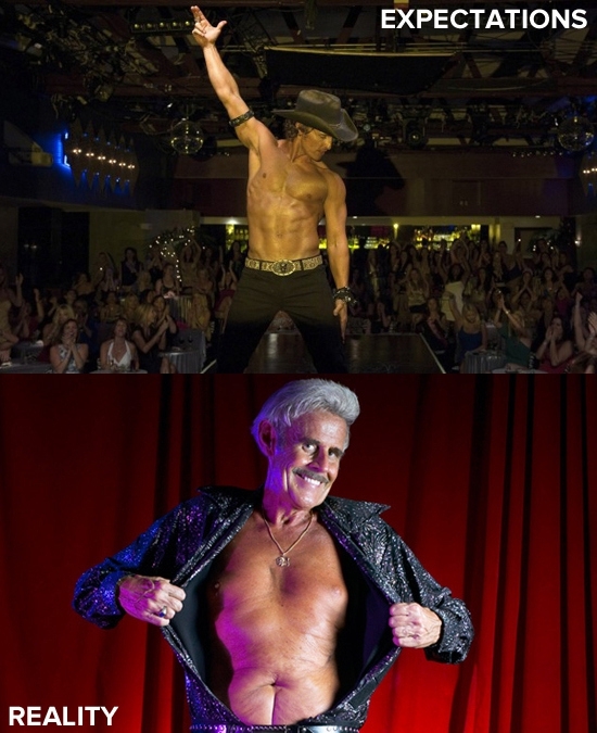 Expectations VS Reality: The Male Strip Club