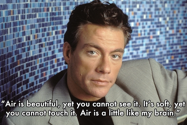 Clever Quotes from Jean-Claude Van Damme 