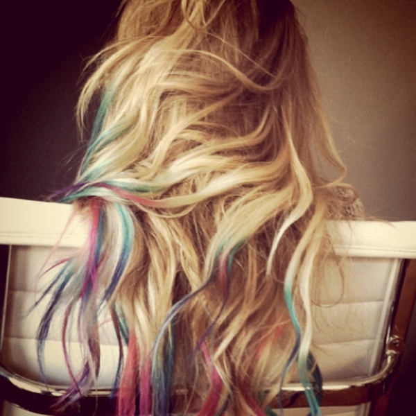 TREND ALERT! Hair Chalking