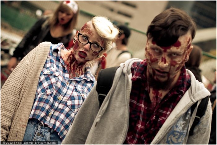 Zombie Walk 2012 in Toronto