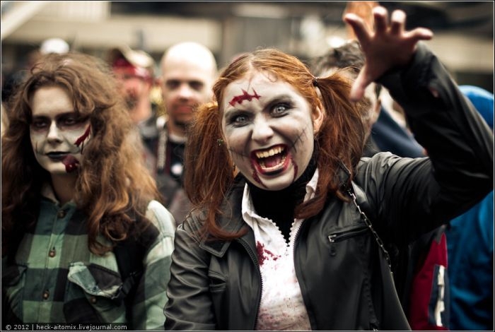 Zombie Walk 2012 in Toronto