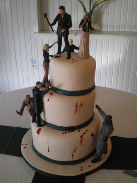 Scariest Zombie Wedding Cakes
