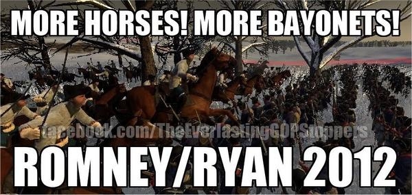 Horses and Bayonets!