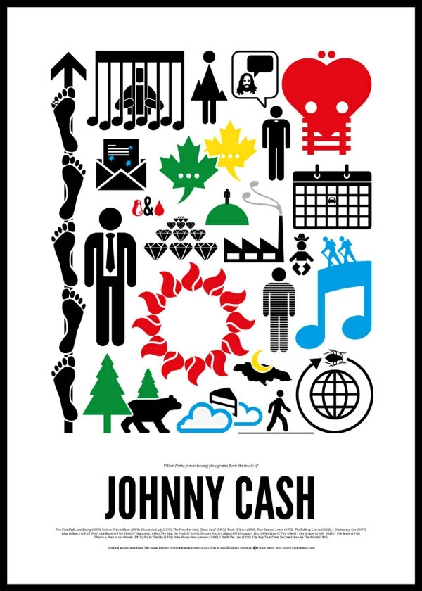 Pictogram Rock Posters 