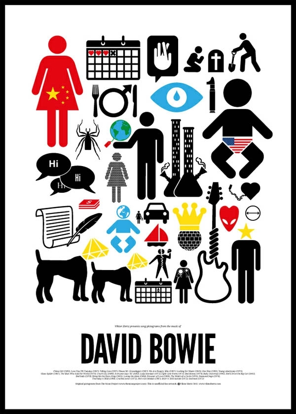Pictogram Rock Posters 