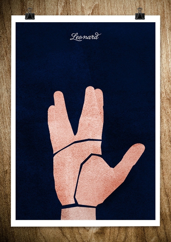 Famous Hand Posters