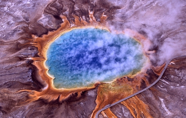 Grand Prismatic Spring - Yellowstone National Park, Wyoming