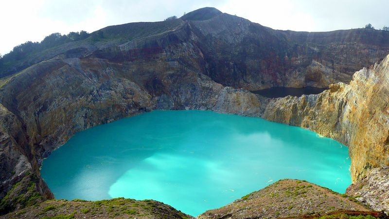 Indonesia’s Tri-Colored Lakes 