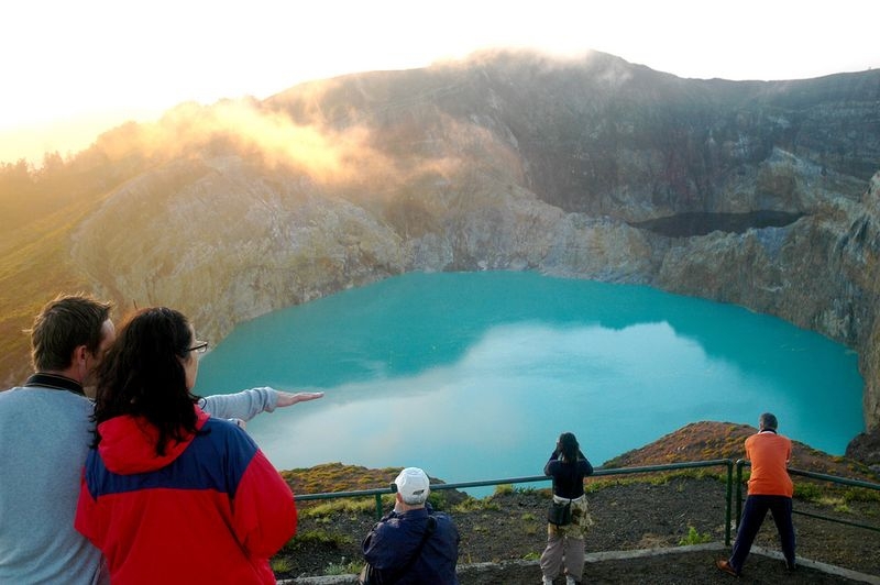 Indonesia’s Tri-Colored Lakes 