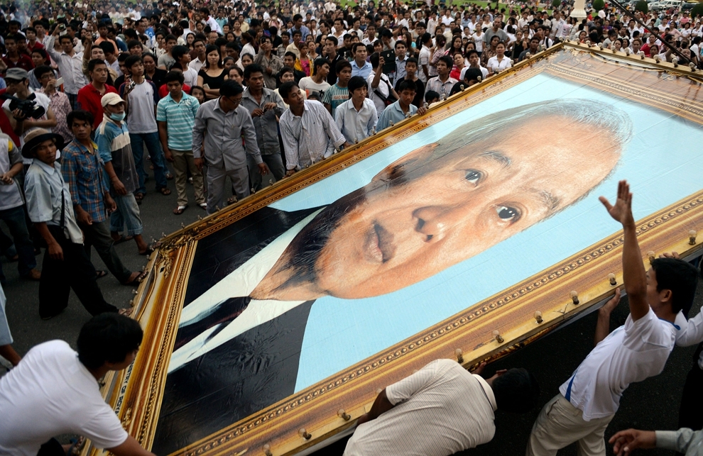 King Norodom Sihanouk mourned 