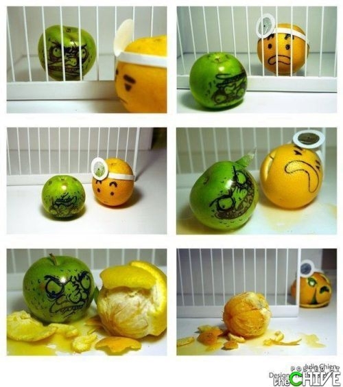 Play with your food! It makes art!