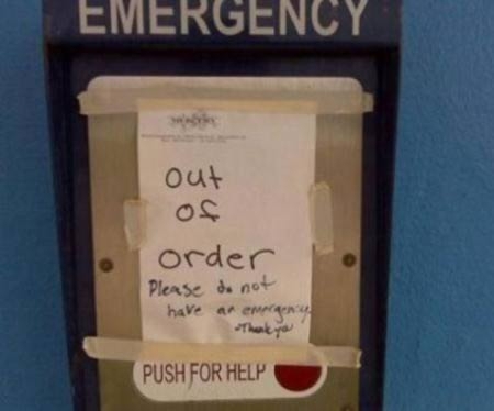 Out Of Order!