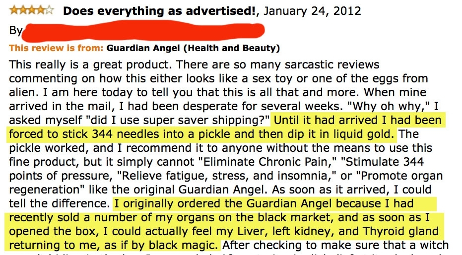 Best Amazon Reviews Of All Time