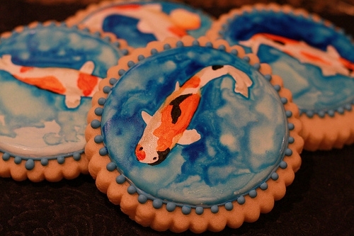 Pretty Art-Inspired Cookies